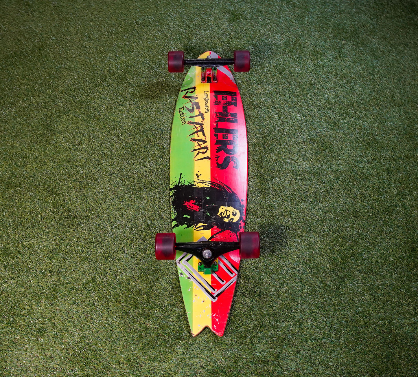 Ehlers Rastafari 40" Pintail Longboard