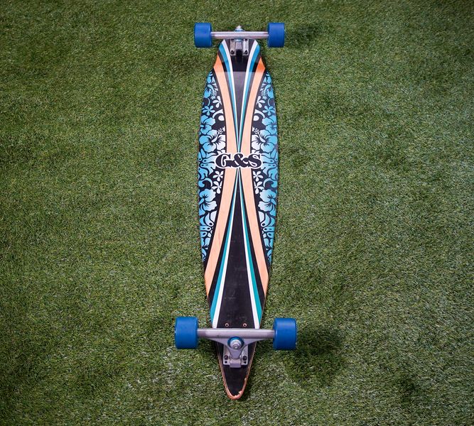 G+S 44" Blue Flower Complete