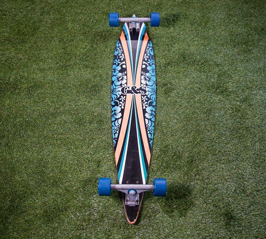 G+S 44" Blue Flower Complete