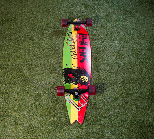 Ehlers Rastafari 40" Pintail Longboard