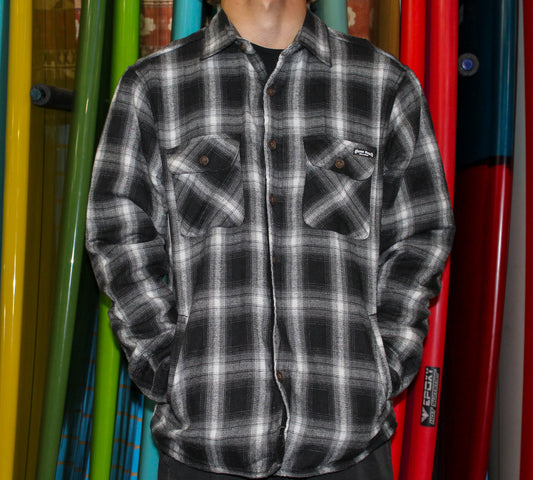 ACT A Stand Flannel Sherpa Blk/Lime