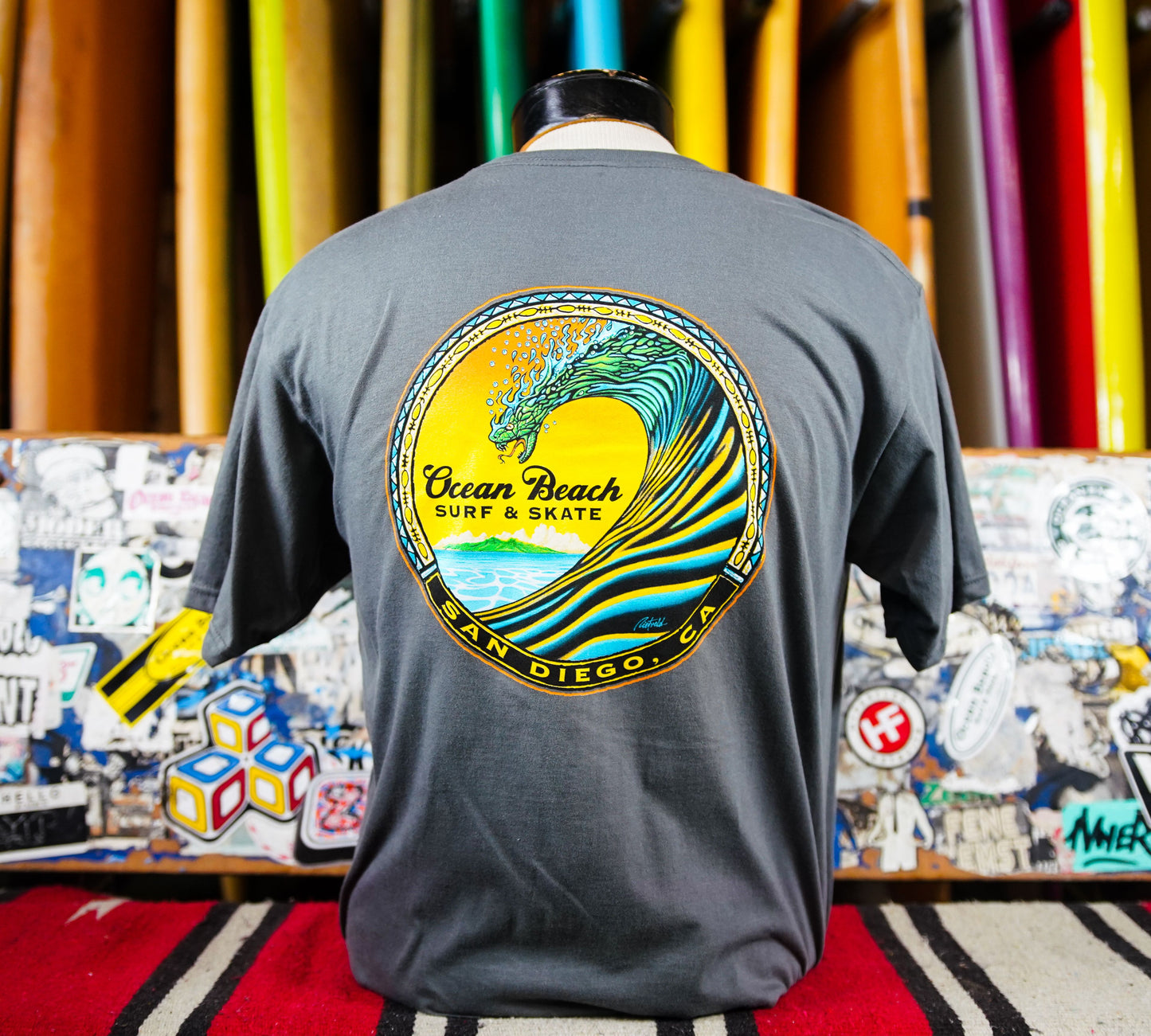 Wave Snake Tee