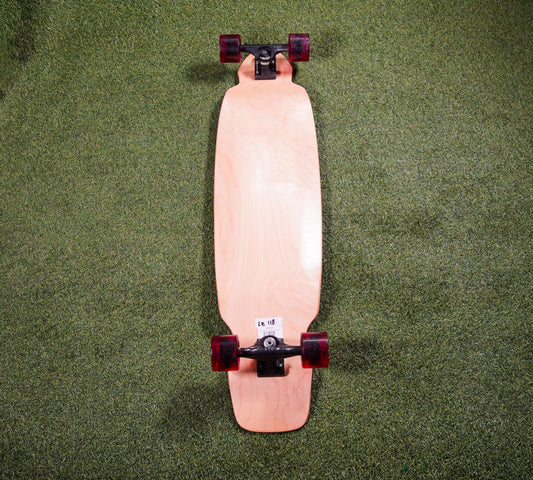 Plain 40" Shaped Longboard Complete