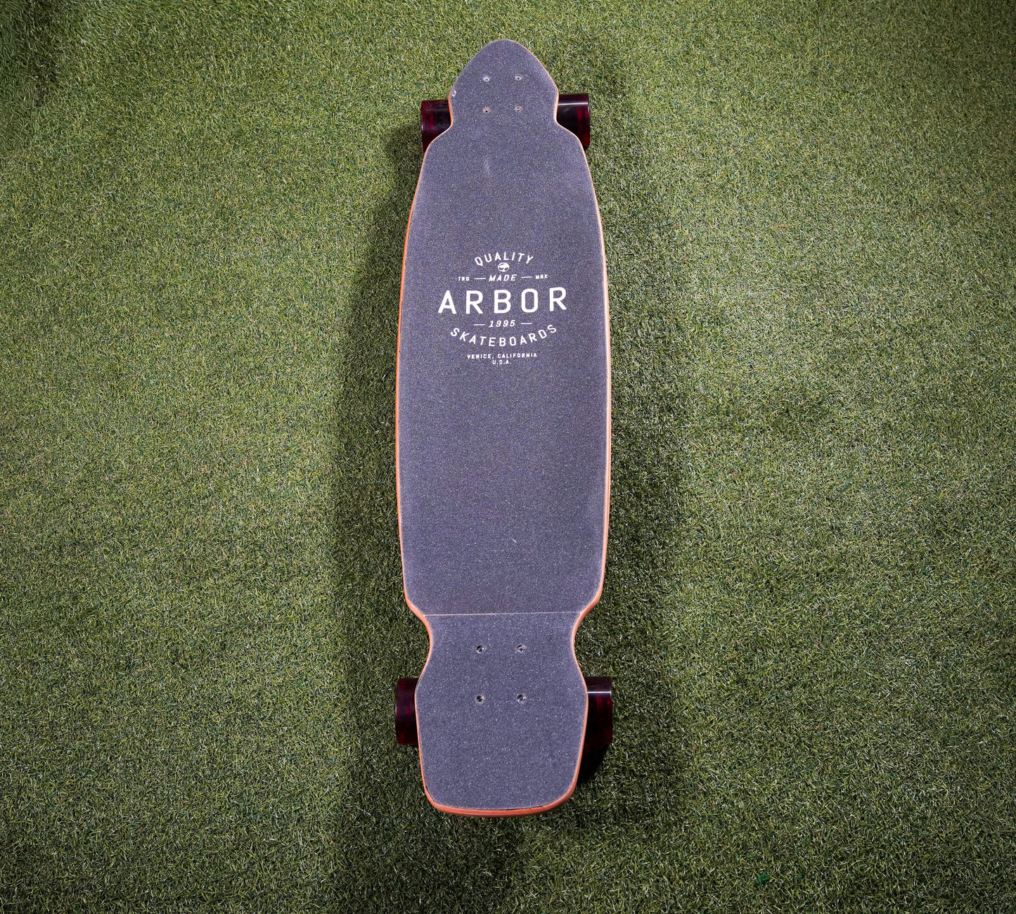 Plain 40" Shaped Longboard Complete