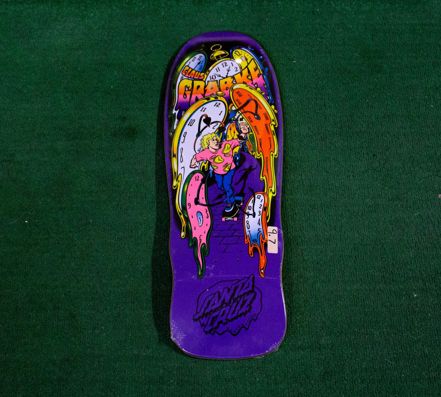 Santa Cruz Melting Clocks Reissue Deck